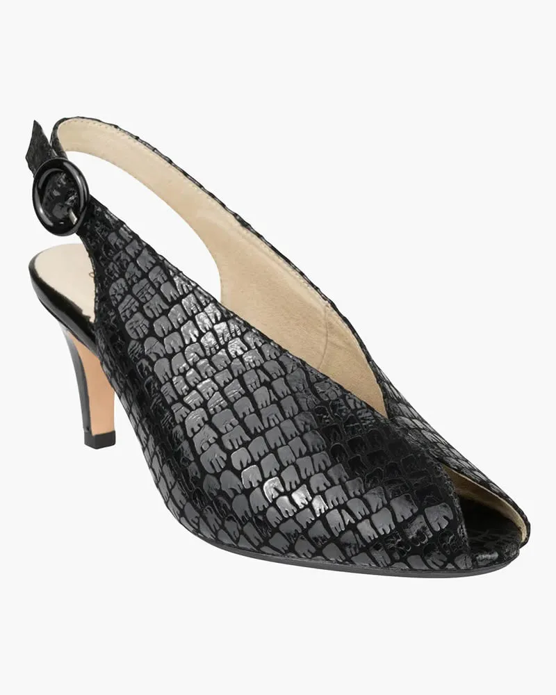 Florsheim Prise Leather Slingback Heels