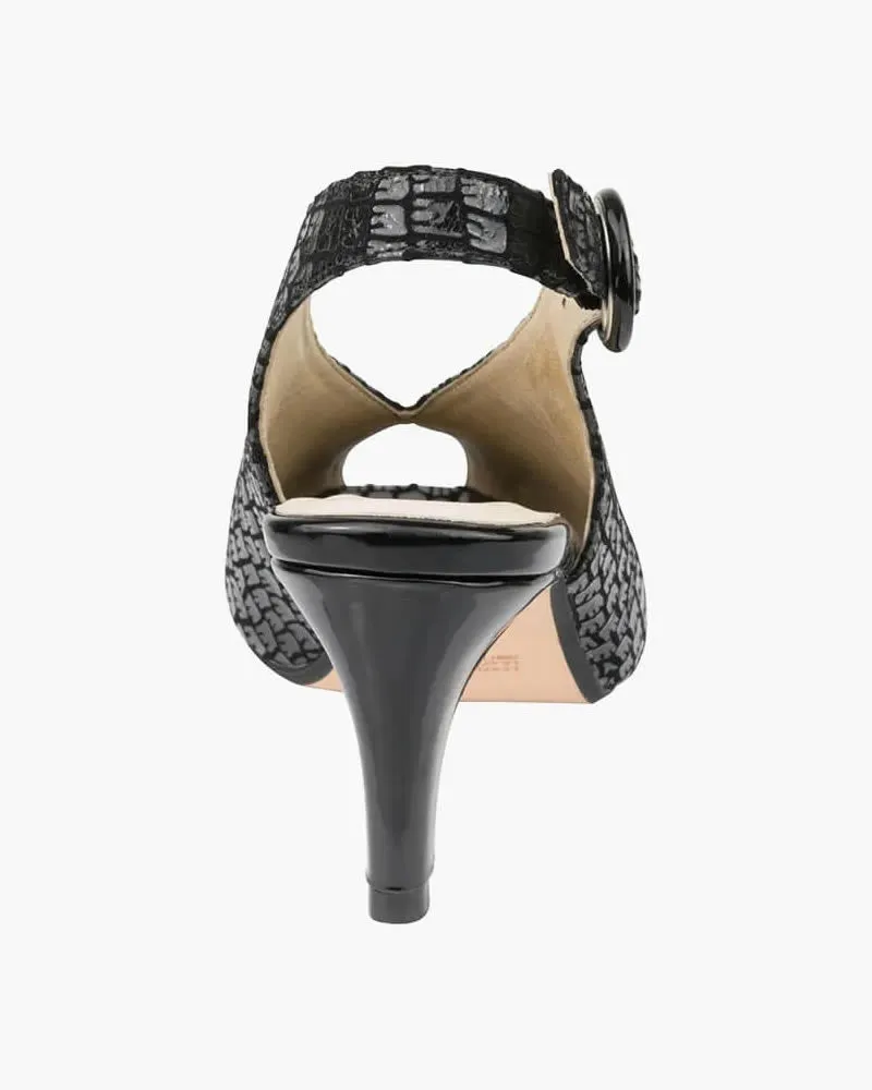 Florsheim Prise Leather Slingback Heels