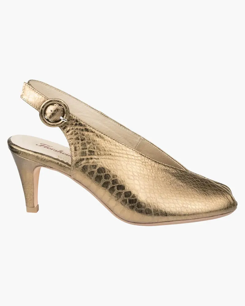 Florsheim Prise Leather Slingback Heels