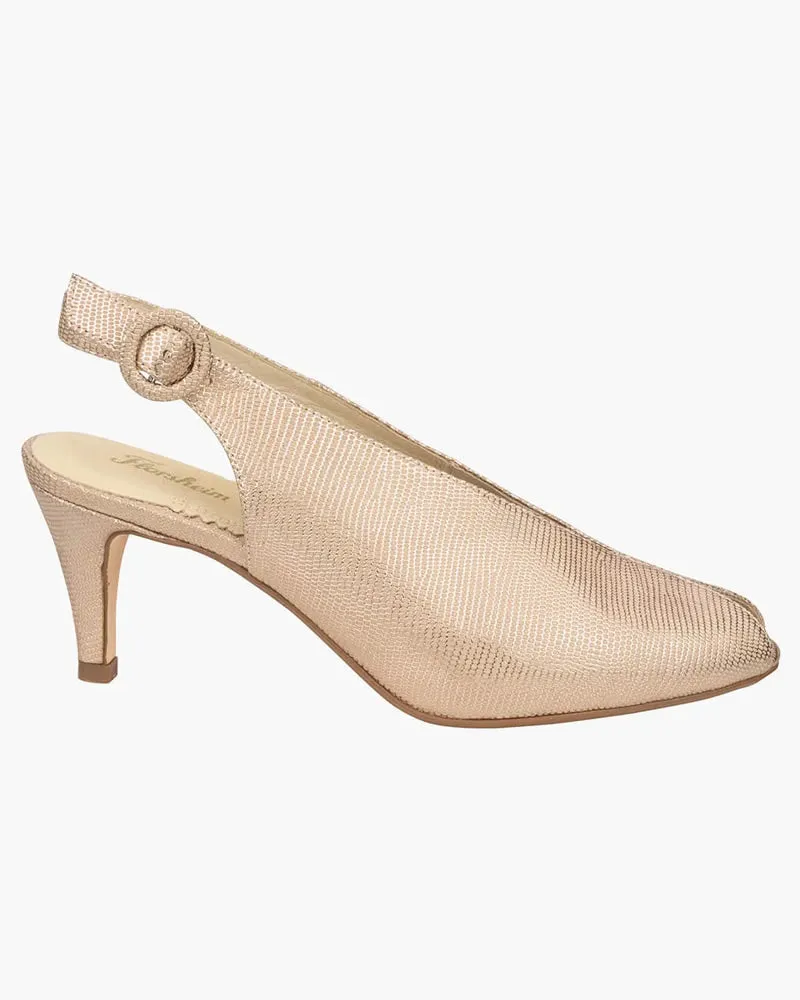 Florsheim Prise Leather Slingback Heels
