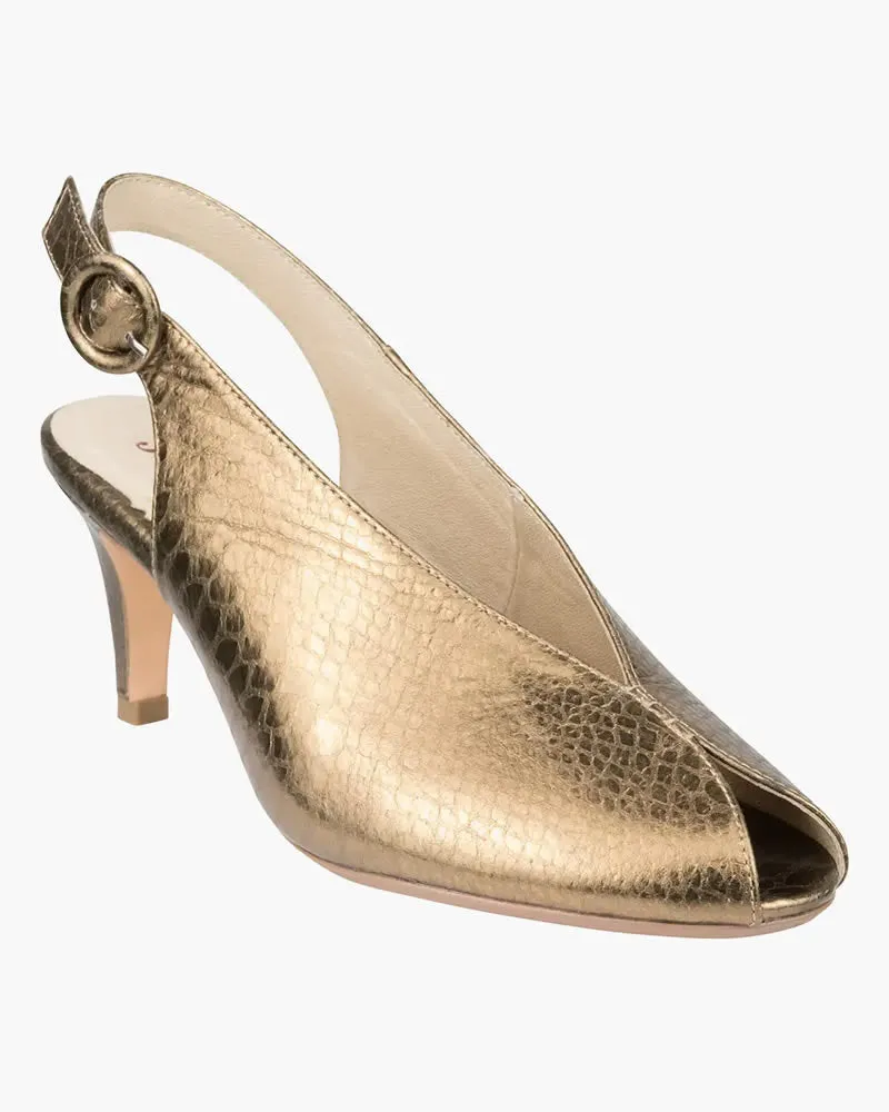 Florsheim Prise Leather Slingback Heels