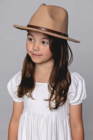 Folk Wide Brim Hat - Bone