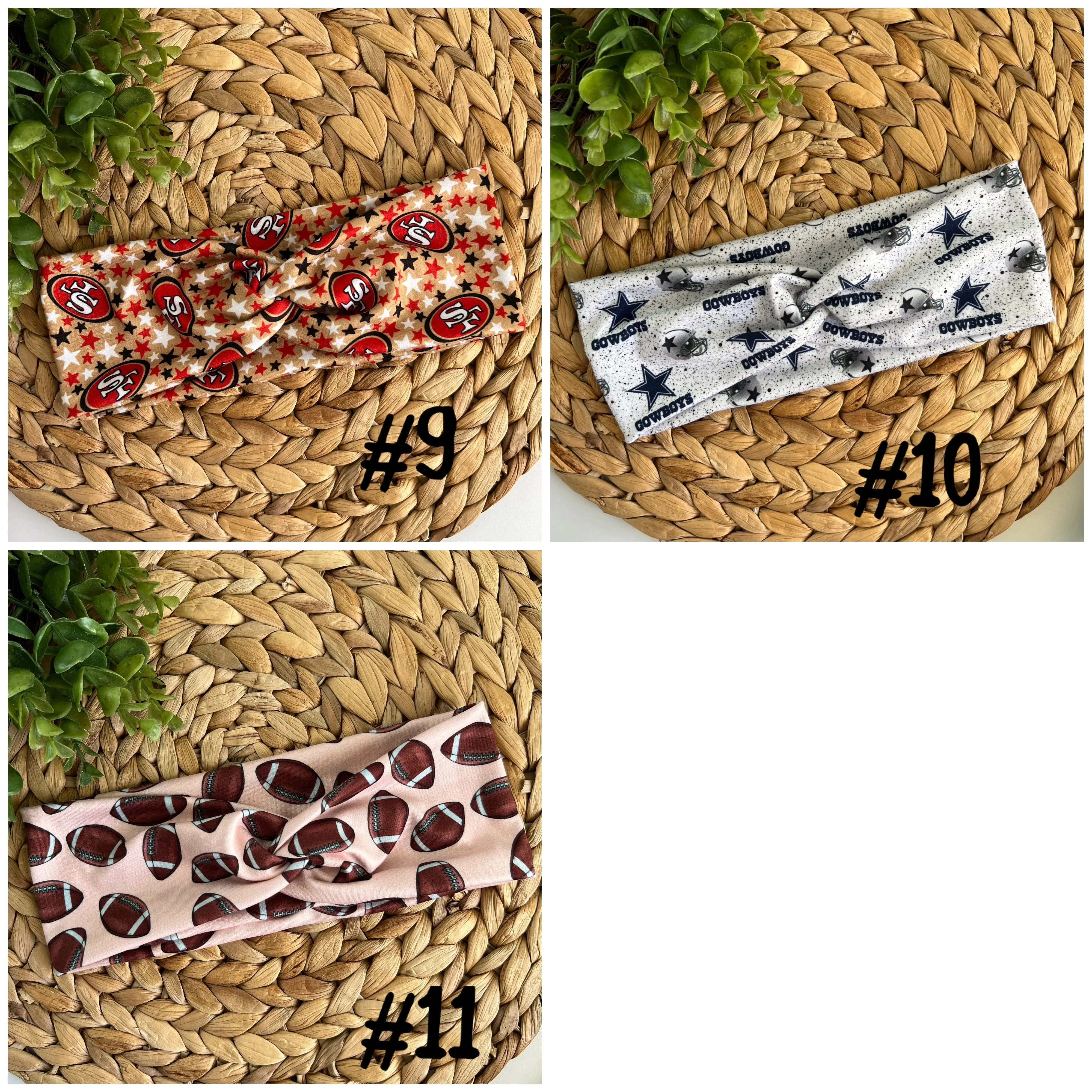 Football Season Sports Headband for Fans