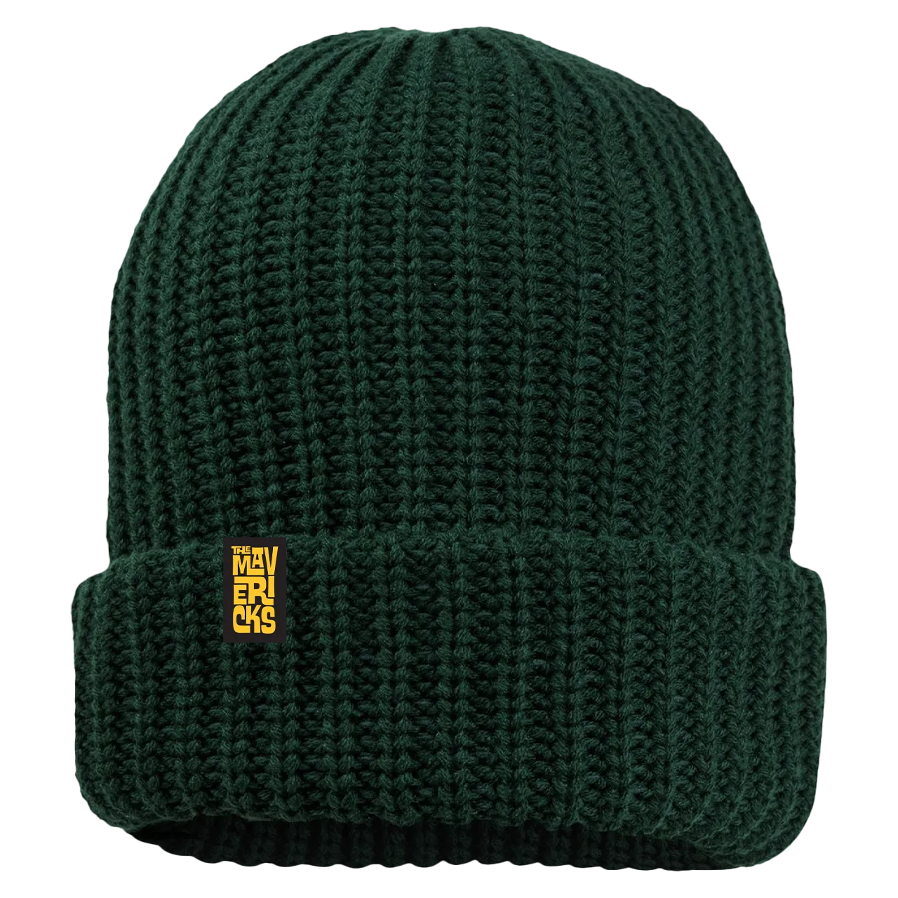 Forest Green Stacked Logo Beanie