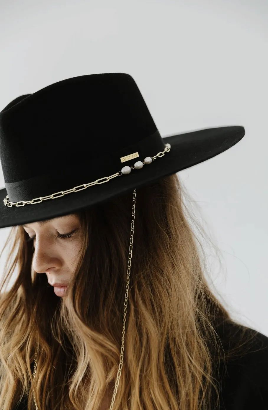 GIGI PIP Raine Wide Brim Fedora