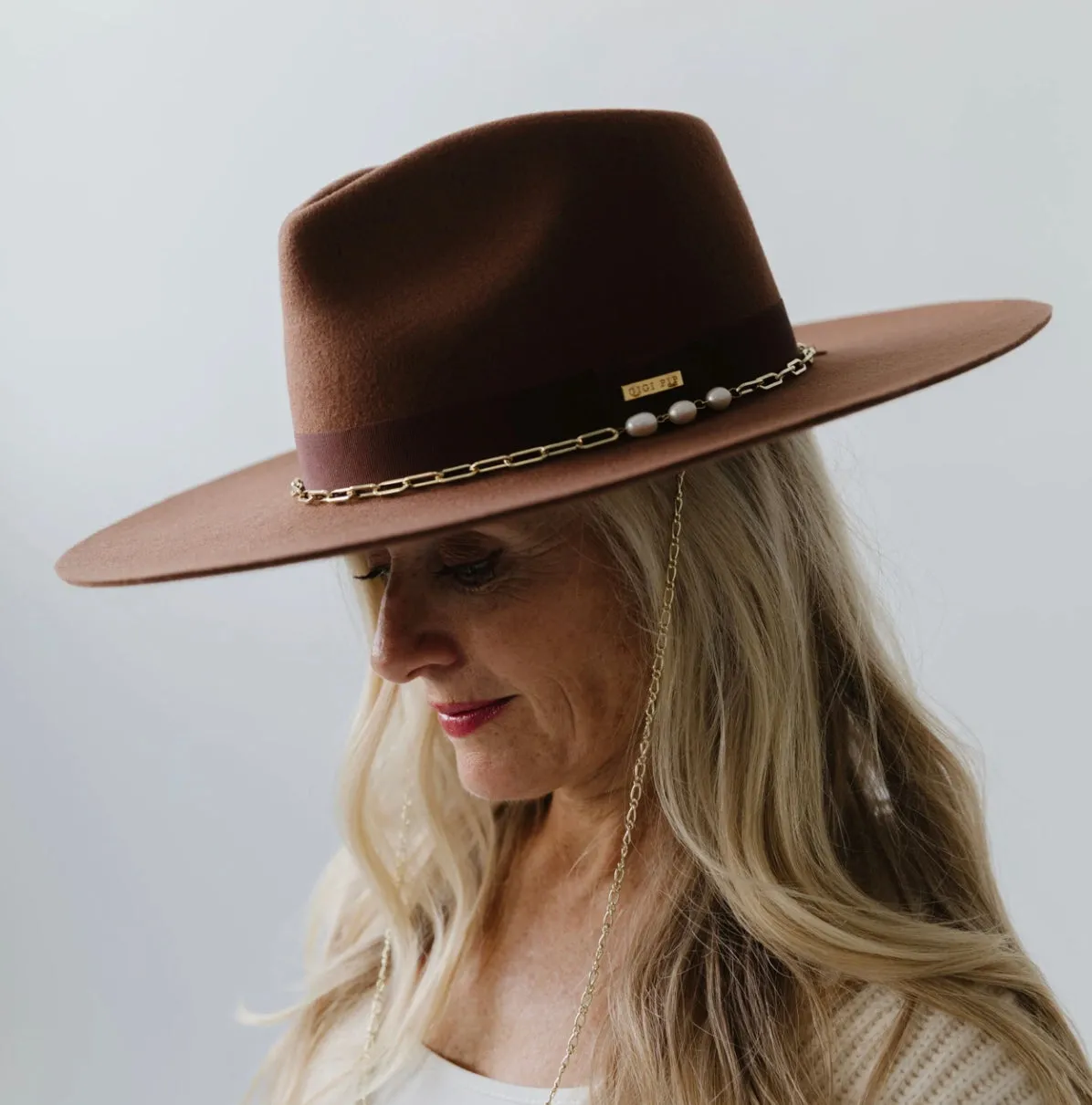 GIGI PIP Raine Wide Brim Fedora