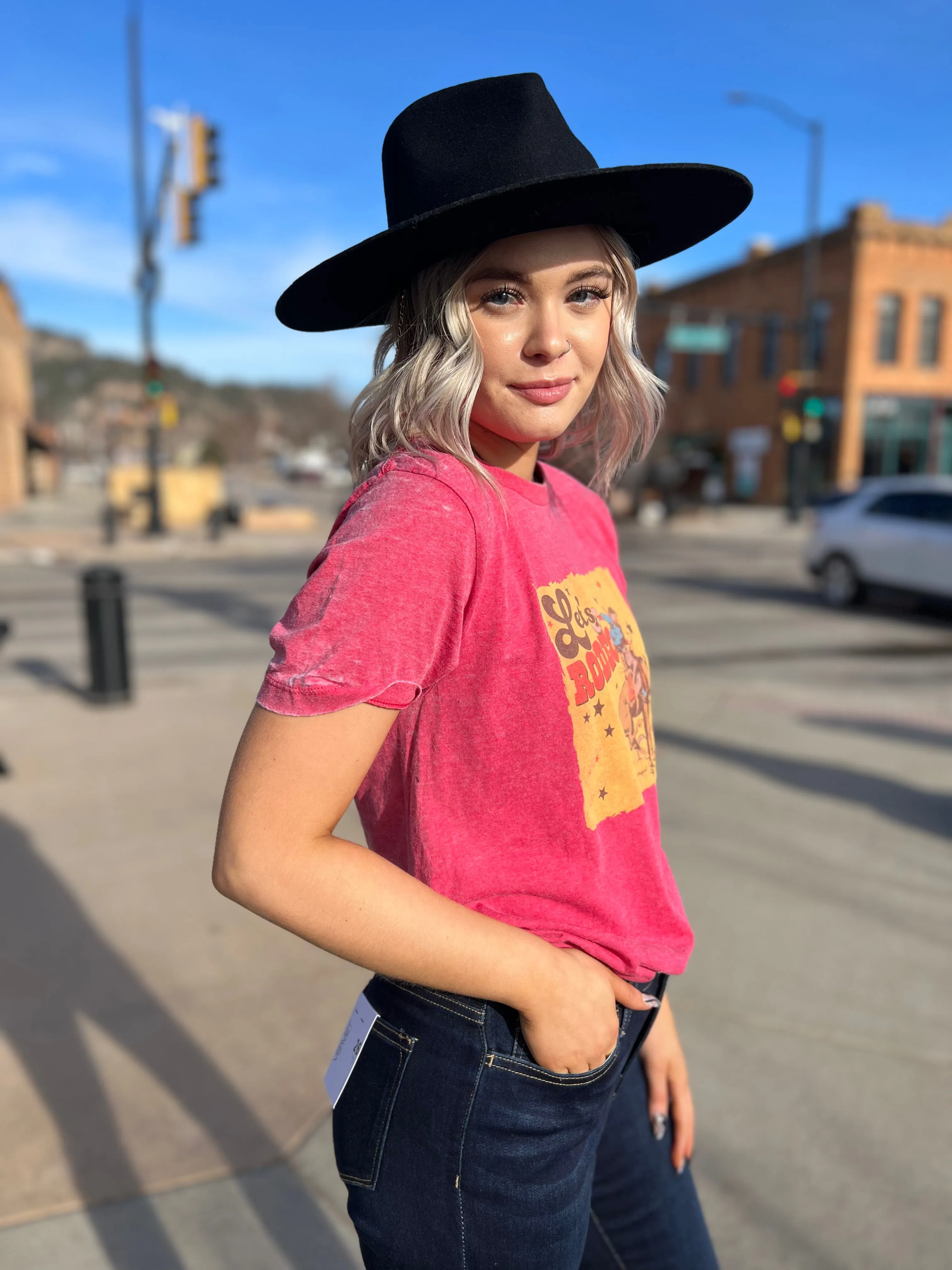 GIGI PIP Raine Wide Brim Fedora