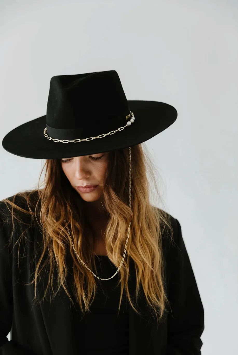 GIGI PIP Raine Wide Brim Fedora
