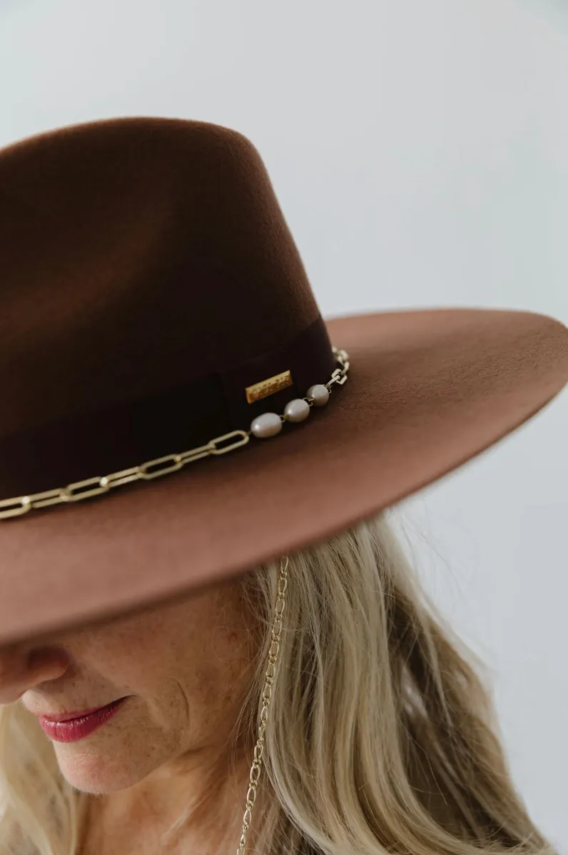 GIGI PIP Raine Wide Brim Fedora