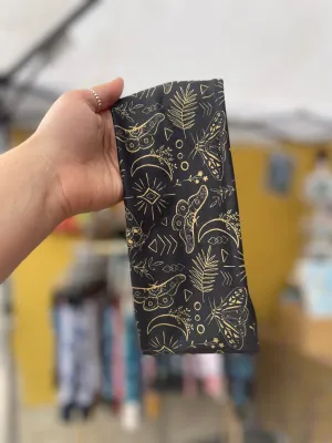 Golden Moths   Moons Headband