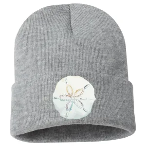 Gray Sand Dollar Beanie
