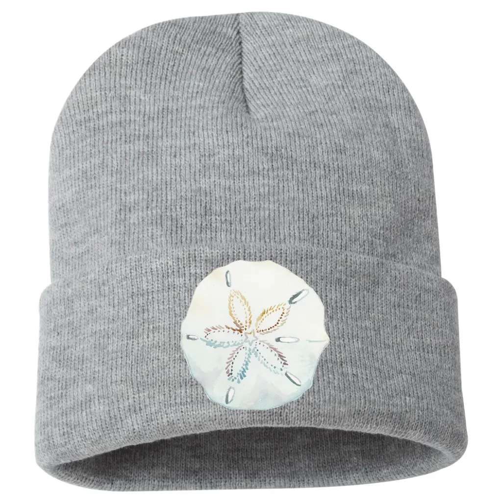 Gray Sand Dollar Beanie