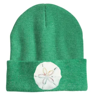 Green Sand Dollar Beanie