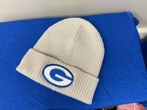 Grey beanie with G