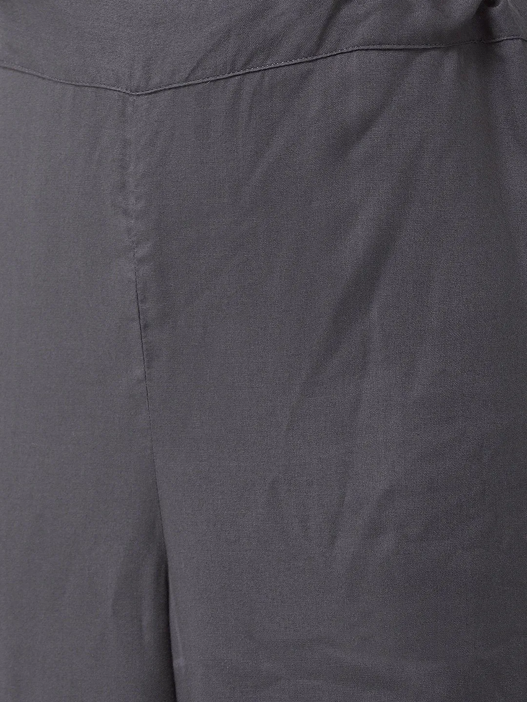 Grey Halter Kurta Palazzo Set