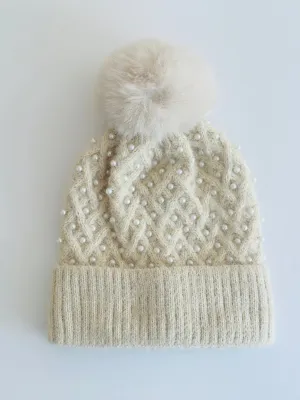 H52 PEARL BEANIE