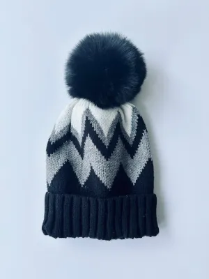 H54 ZIGZAG BEANIE