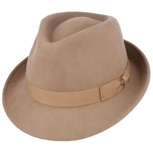 Handmade Wool Felt Trilby Hats