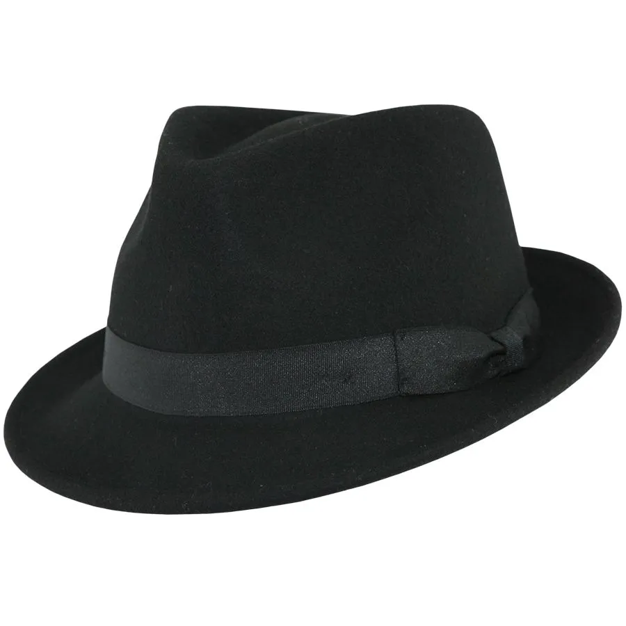Handmade Wool Felt Trilby Hats