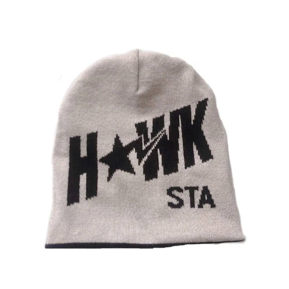 HAWK STA reversible beanie black / white