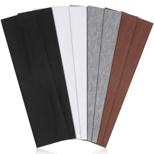 Headbands for Women Non Slip - Stylish Sports Hair Bands for Women'S Hair - Soft Cotton Cloth Stretchy Headbands for Women for Yoga, Outdoor Exercise Running