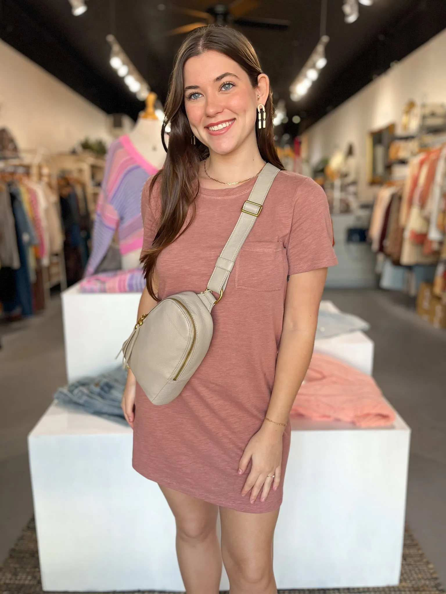 HOBO Fern Sling - Taupe