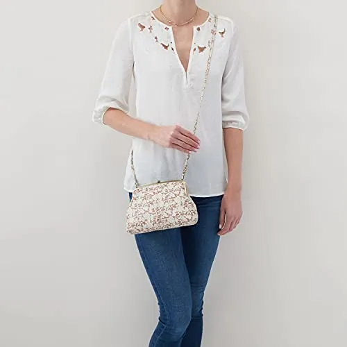 HOBO Lana Shoulder Bag For Women - Snap Top Closure With Interior Pockets and Polyester Lining, Gorgeous and Practical Bag Botanical Beauty One Size One Size