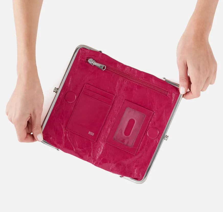 HOBO Lauren Clutch-Wallet - Fucshia - FINAL SALE