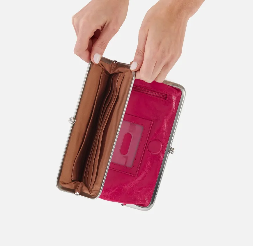 HOBO Lauren Clutch-Wallet - Fucshia - FINAL SALE