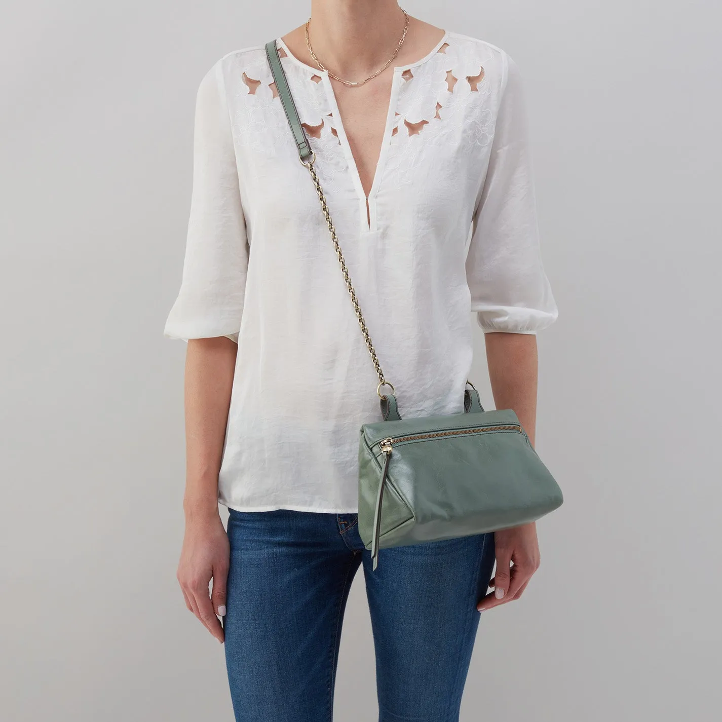 Hobo Leather Trail Crossbody