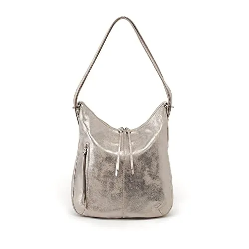 HOBO Merrin Distressed Platinum One Size
