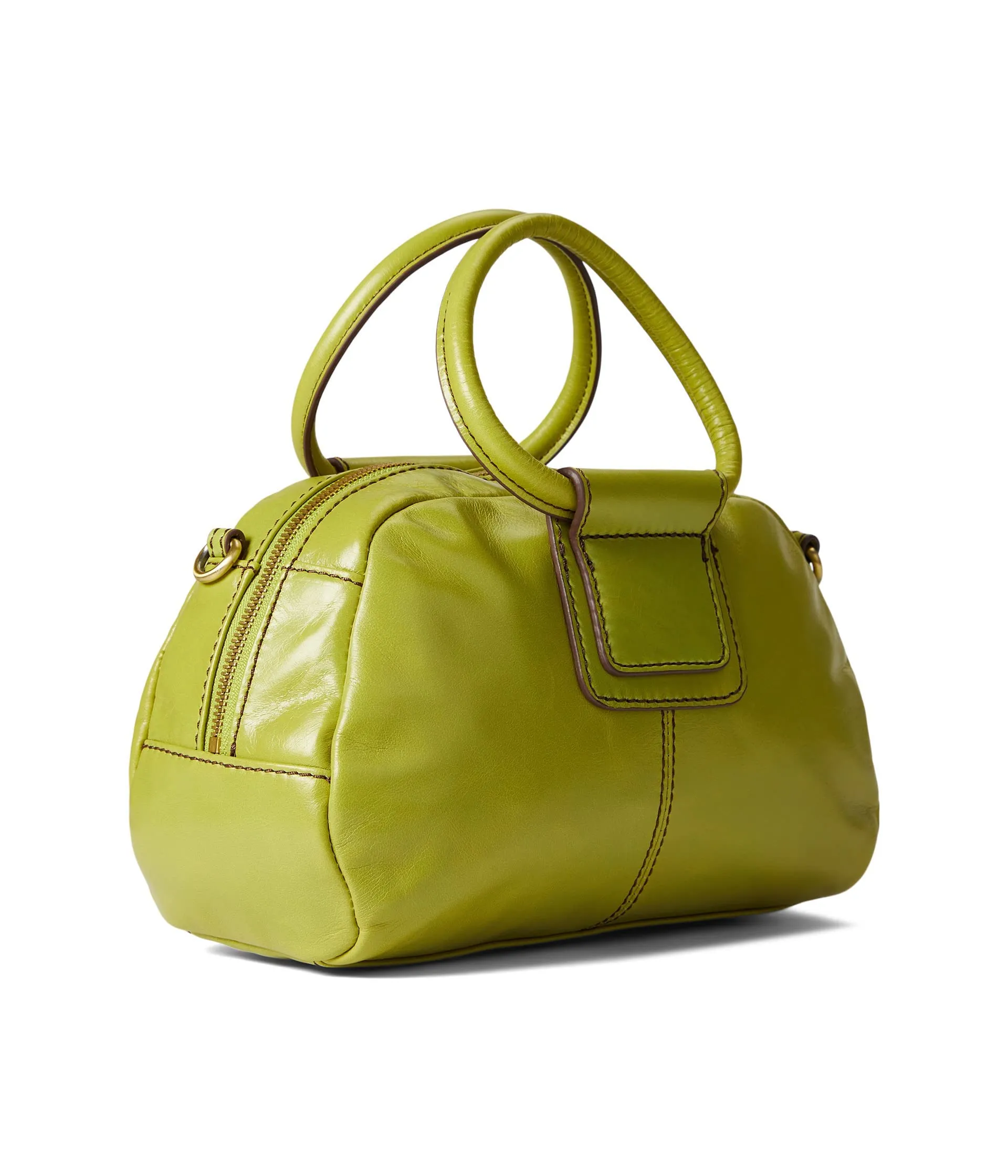 HOBO Sheila Small Satchel Dark Citron One Size