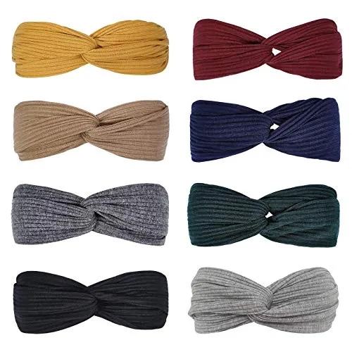 Huachi Twist Knotted Boho Headbands