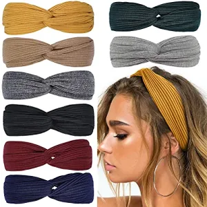 Huachi Twist Knotted Boho Headbands