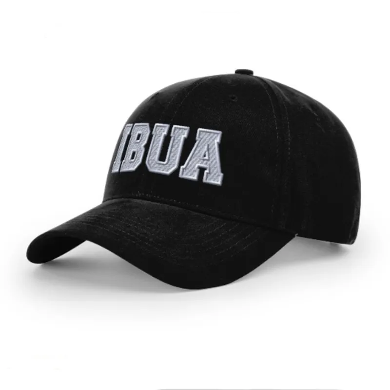 IBUA Logo Black Umpire Hats
