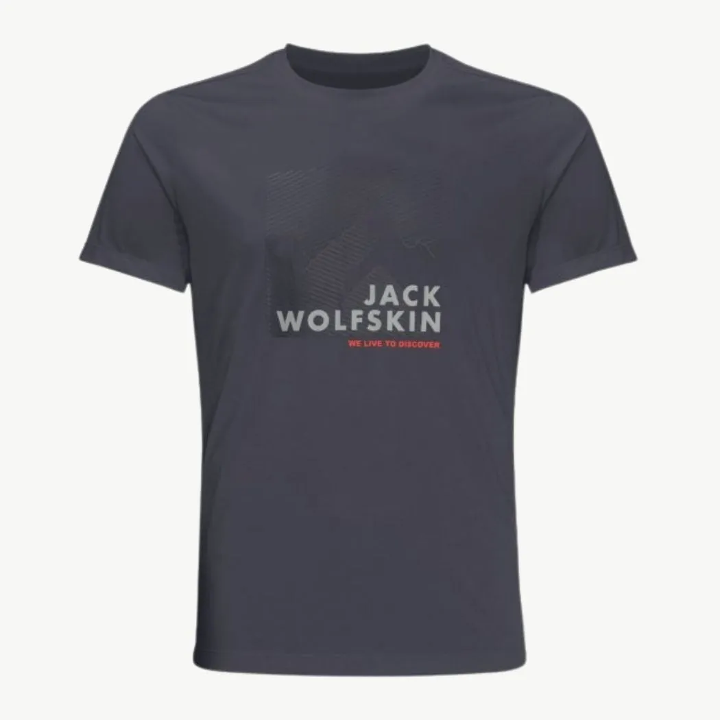 jack wolfskin Hiking Graphic Men's Tee