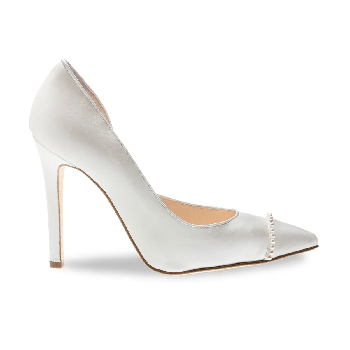 JORDAN WHITE SATIN PEARL