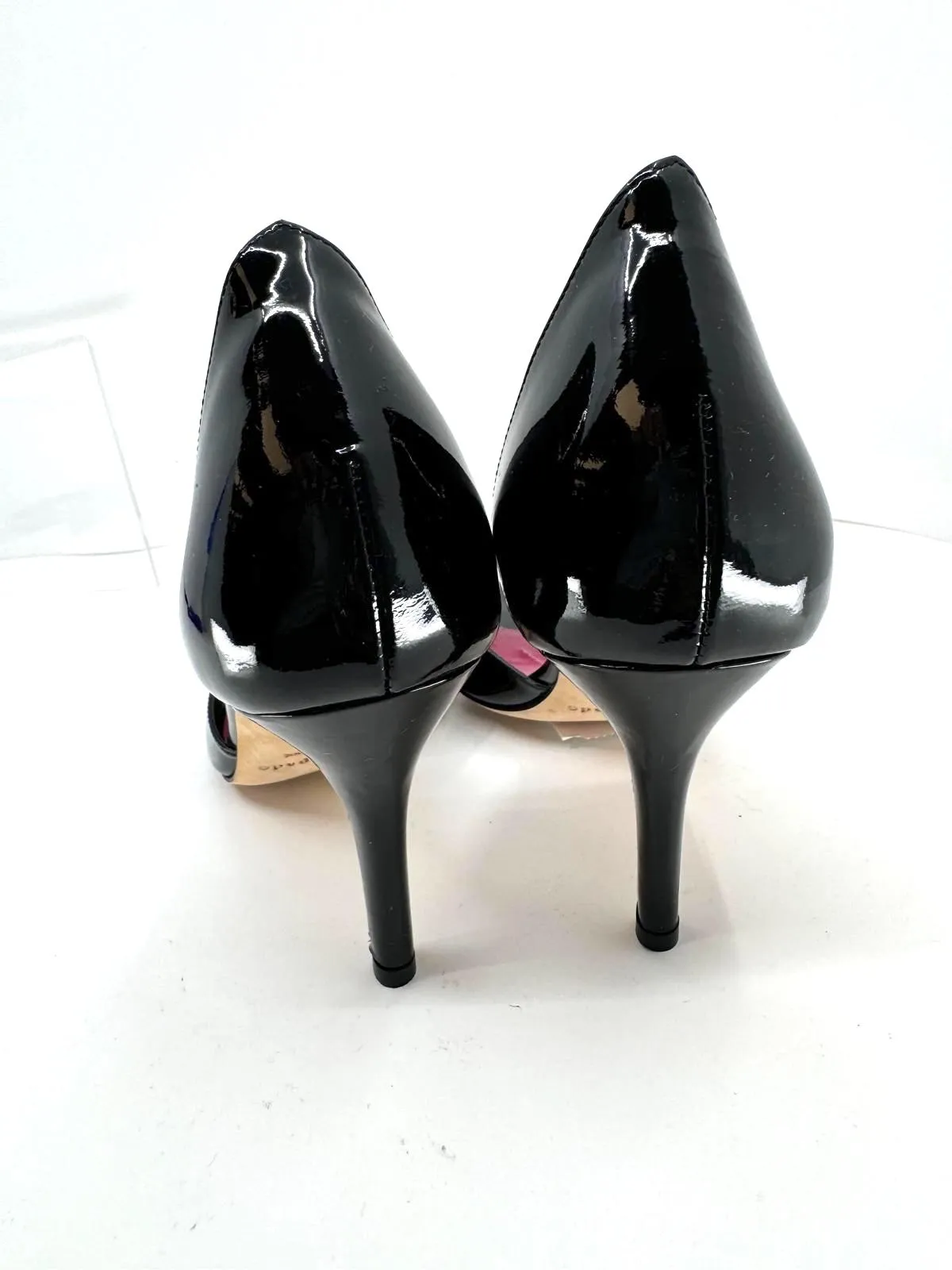 KATE SPADE D'ORSAY PEEP TOE PUMPS