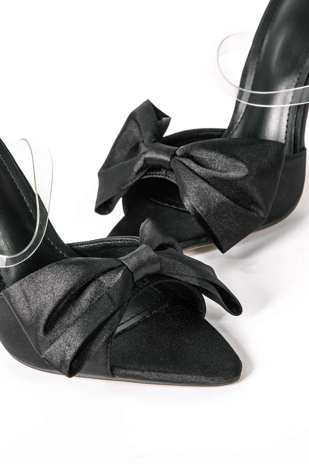Katherine - Timeless Bowtie Accent Woman's Slingback High Heels