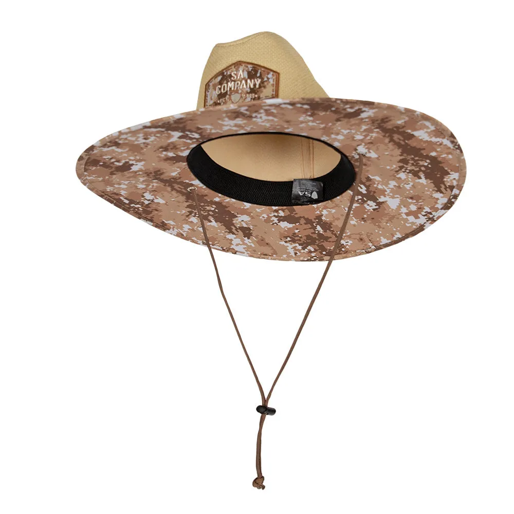 Keys Straw Hat | Desert Digi Camo | Sahara