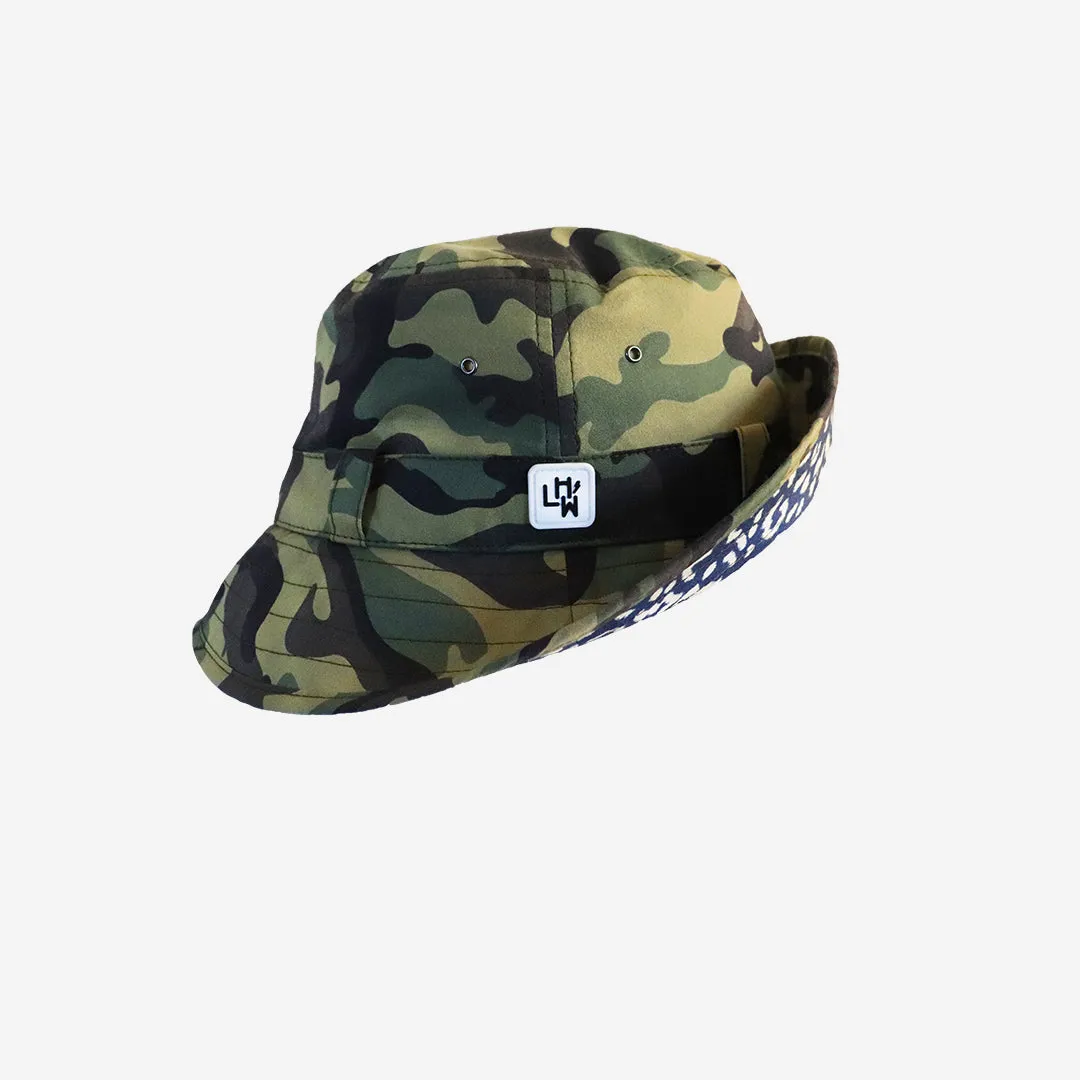 Kids Adventurer Bucket Hat: Camo