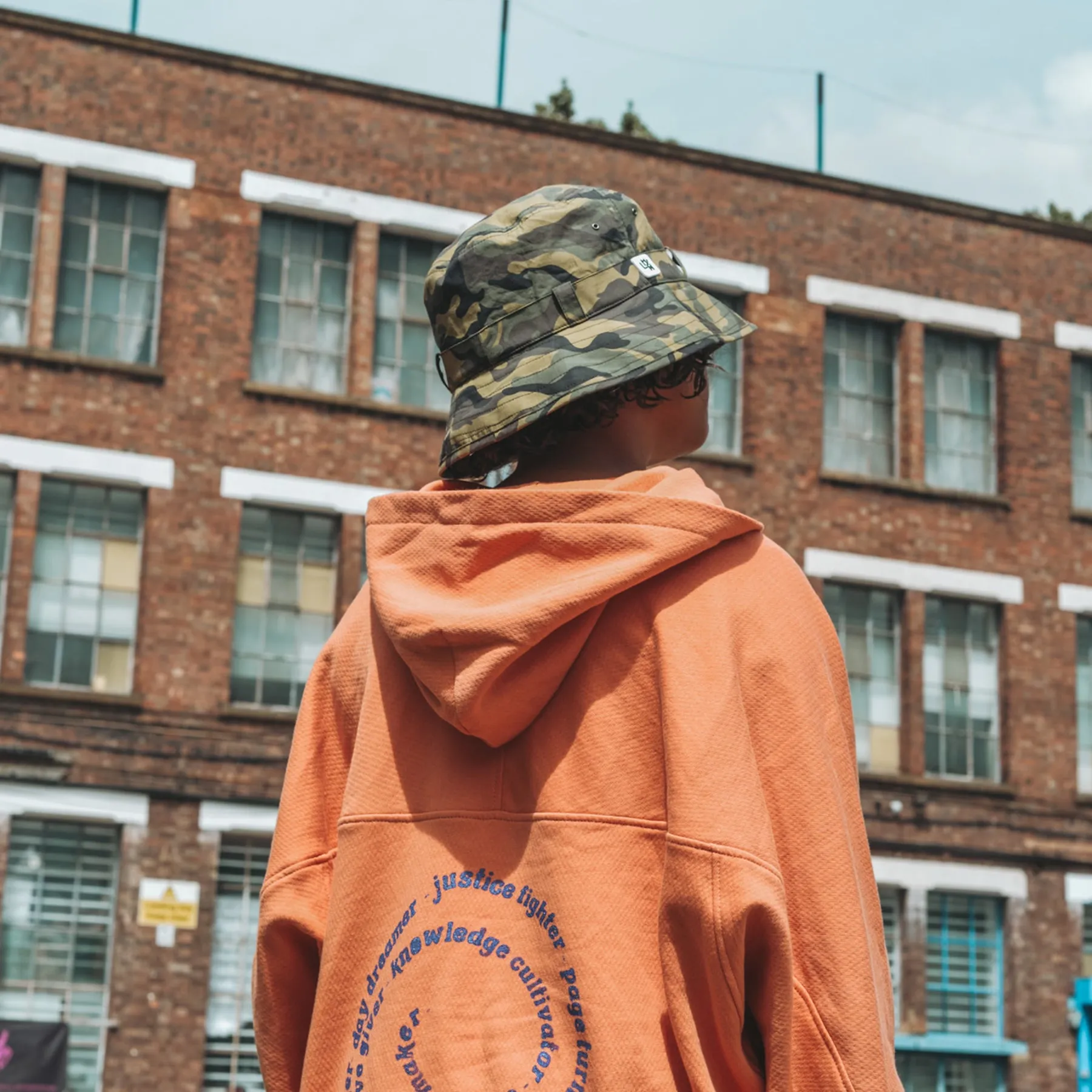 Kids Adventurer Bucket Hat: Camo