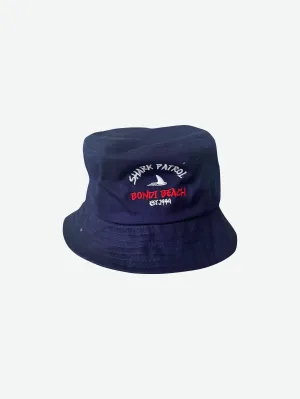 Kids Shark Patrol Bucket Hat (Navy)