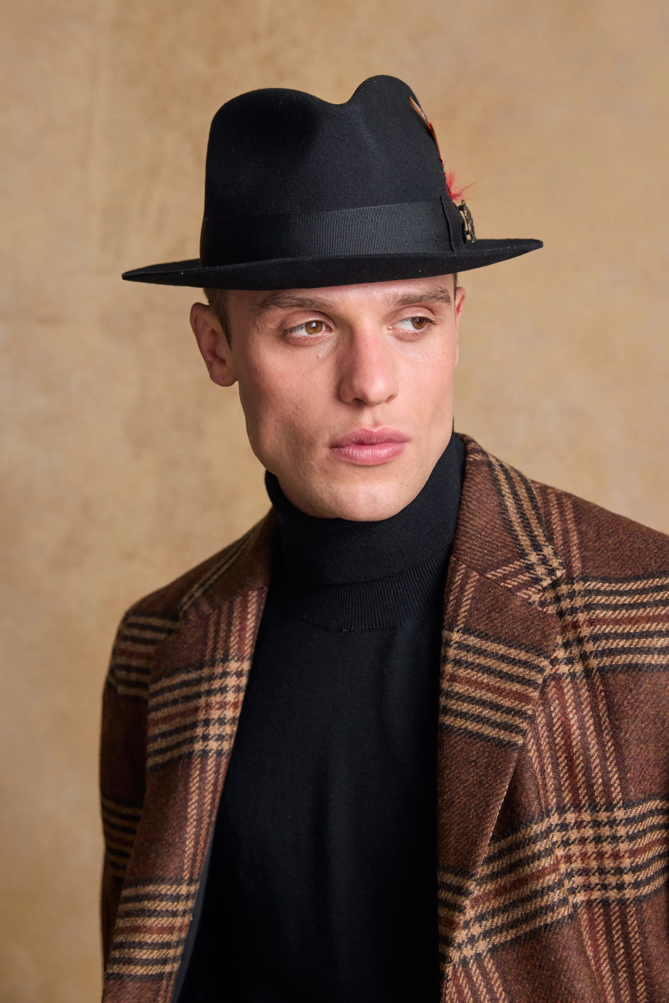 Kildare Felt Trilby Hat - Black