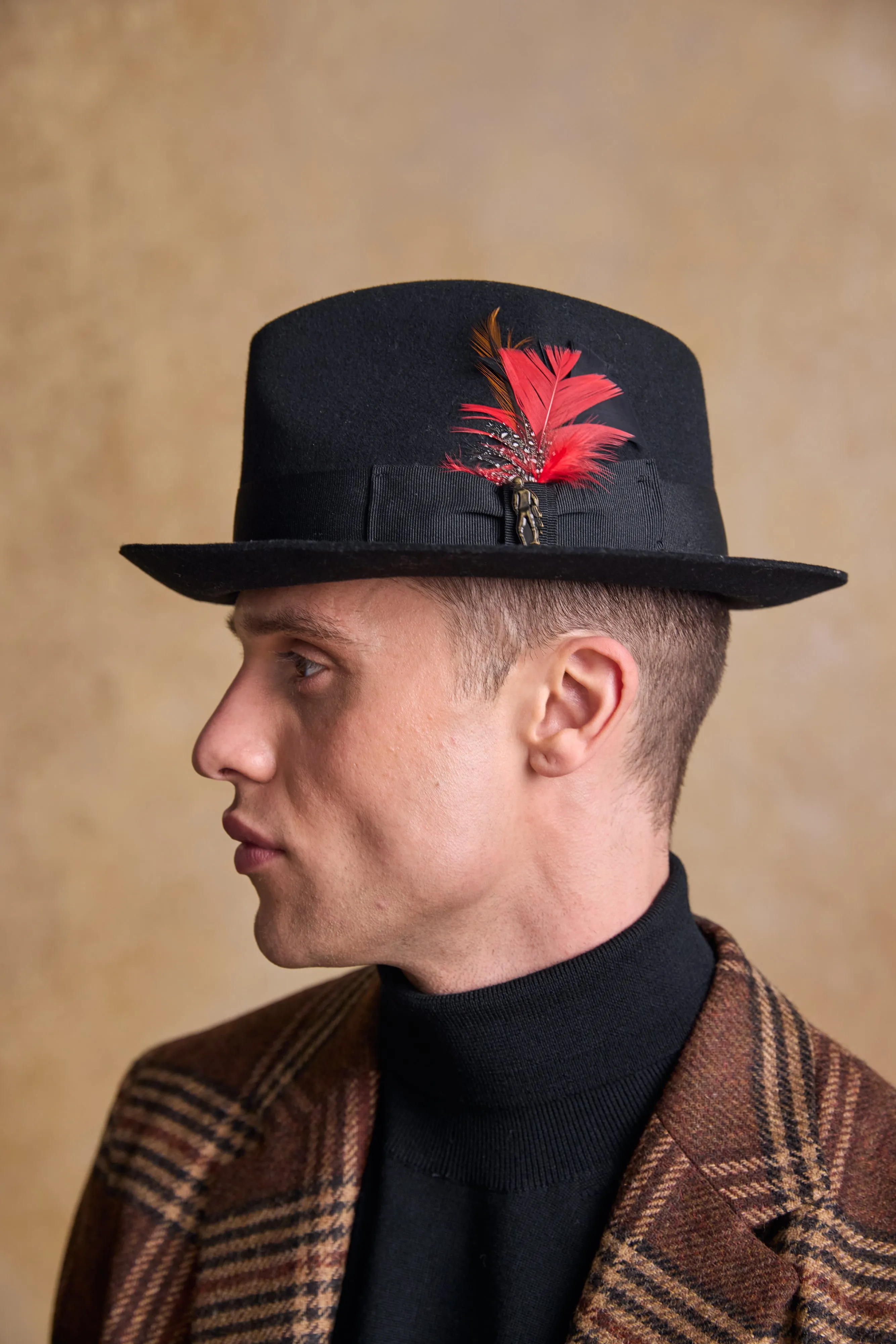 Kildare Felt Trilby Hat - Black