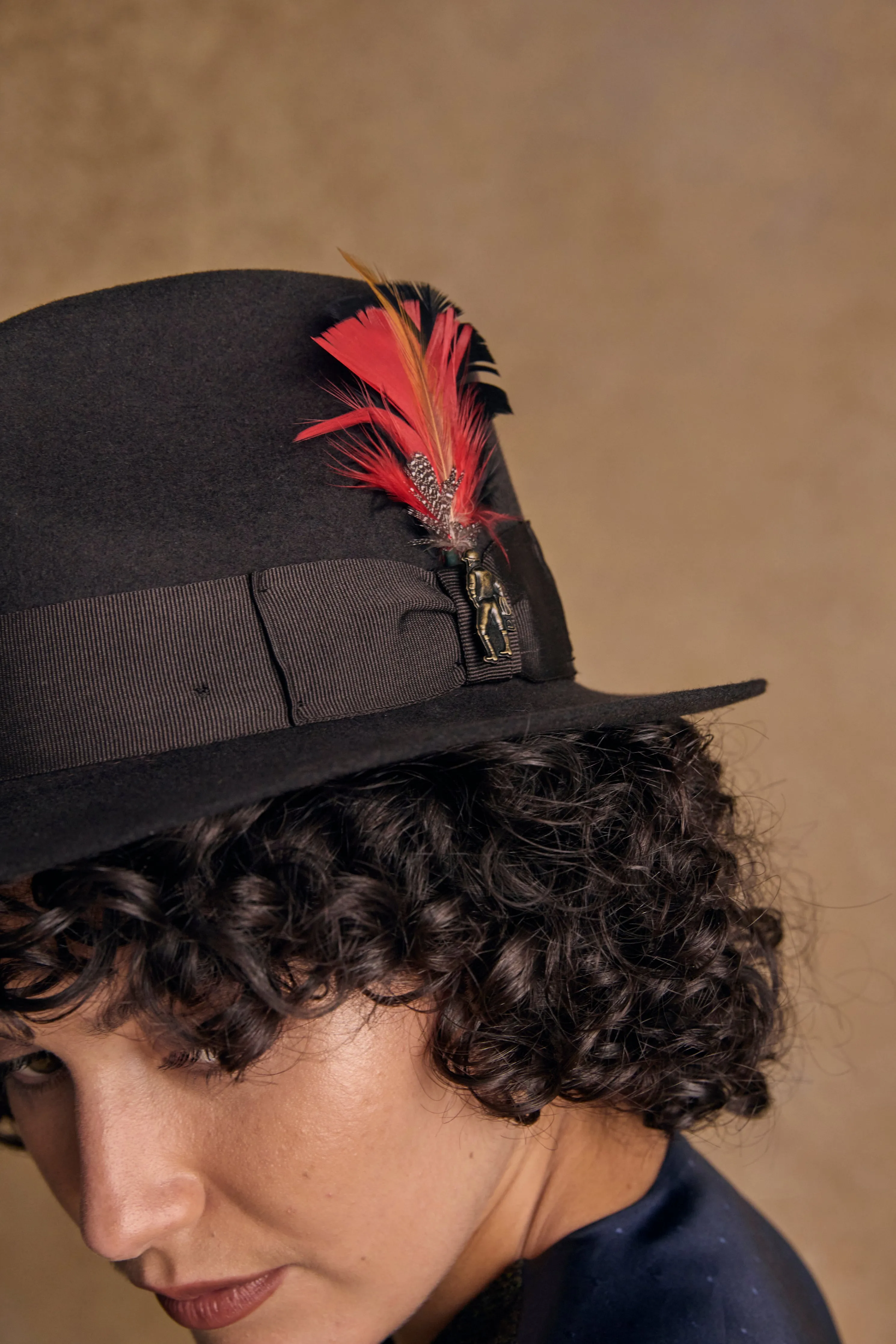 Kildare Felt Trilby Hat - Brown