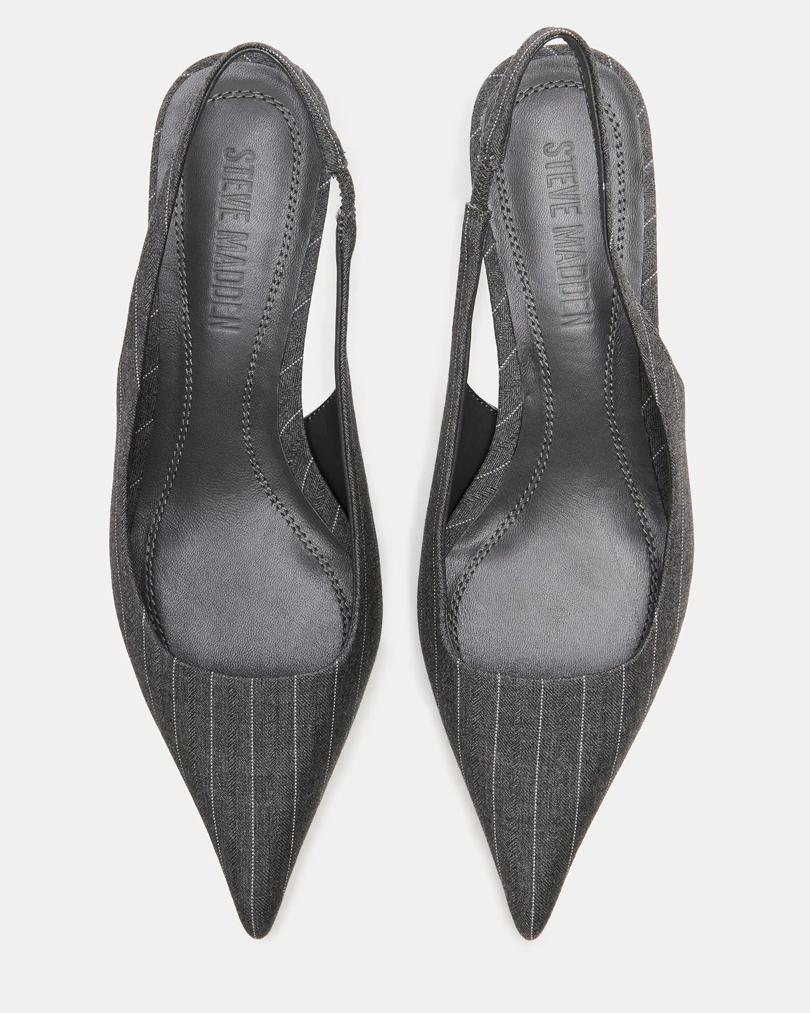 KITTIE GRAY PINSTRIPE