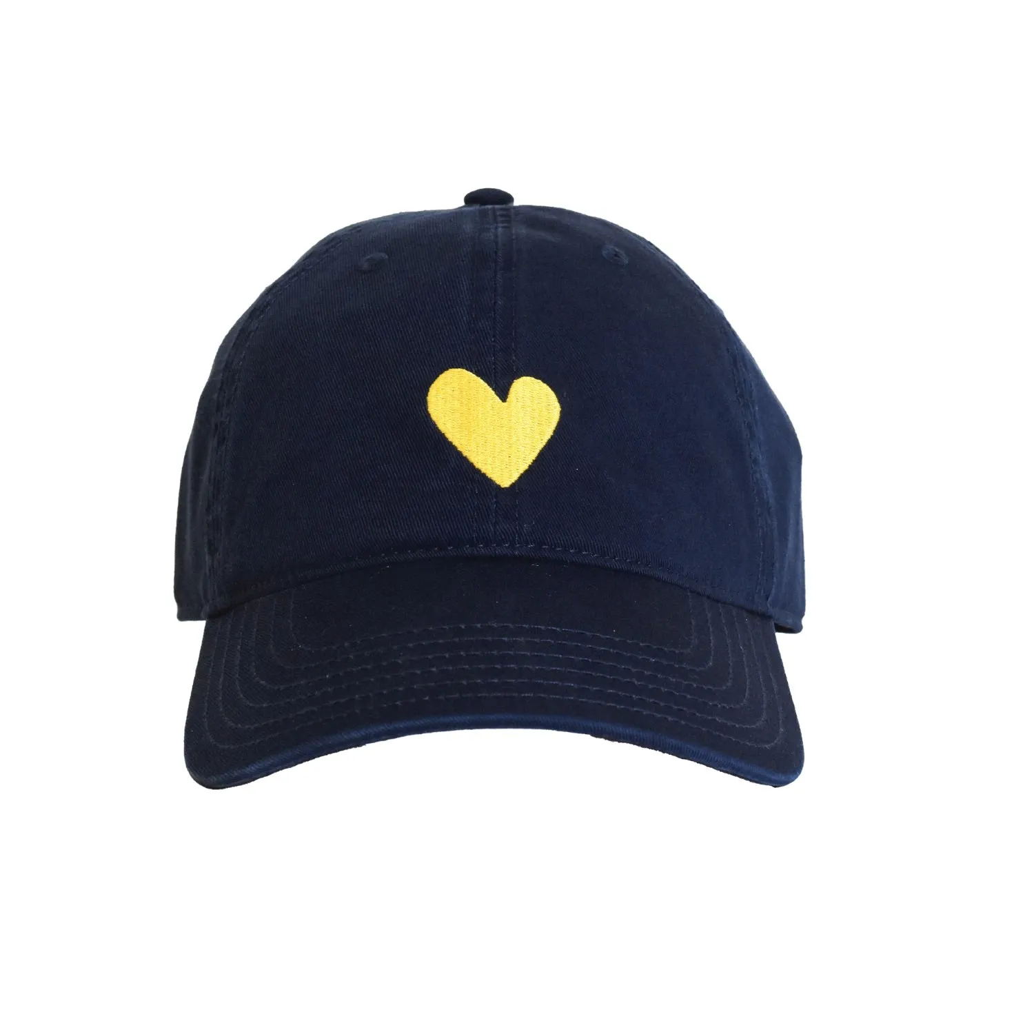 KR Embroidered Heart Hat