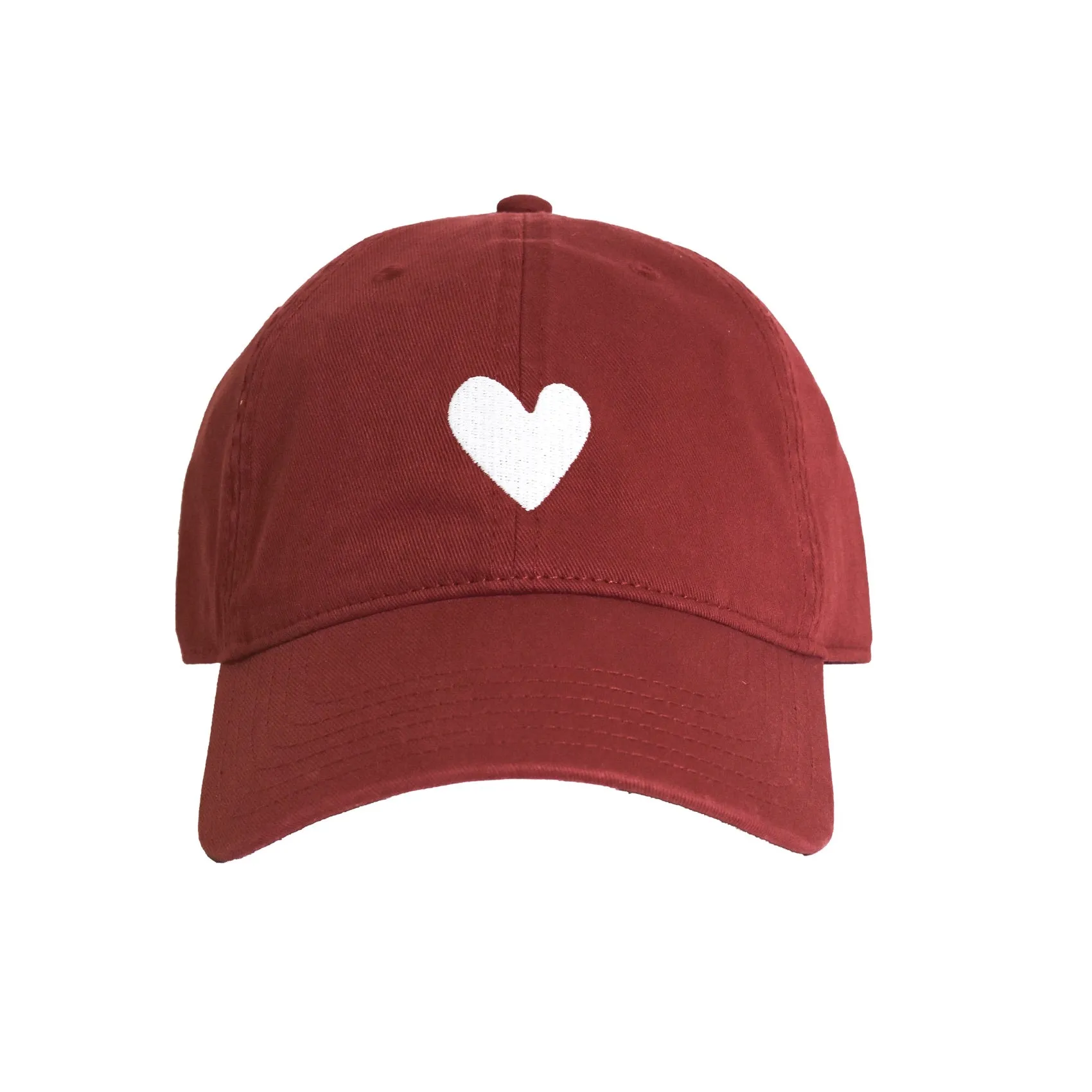 KR Embroidered Heart Hat