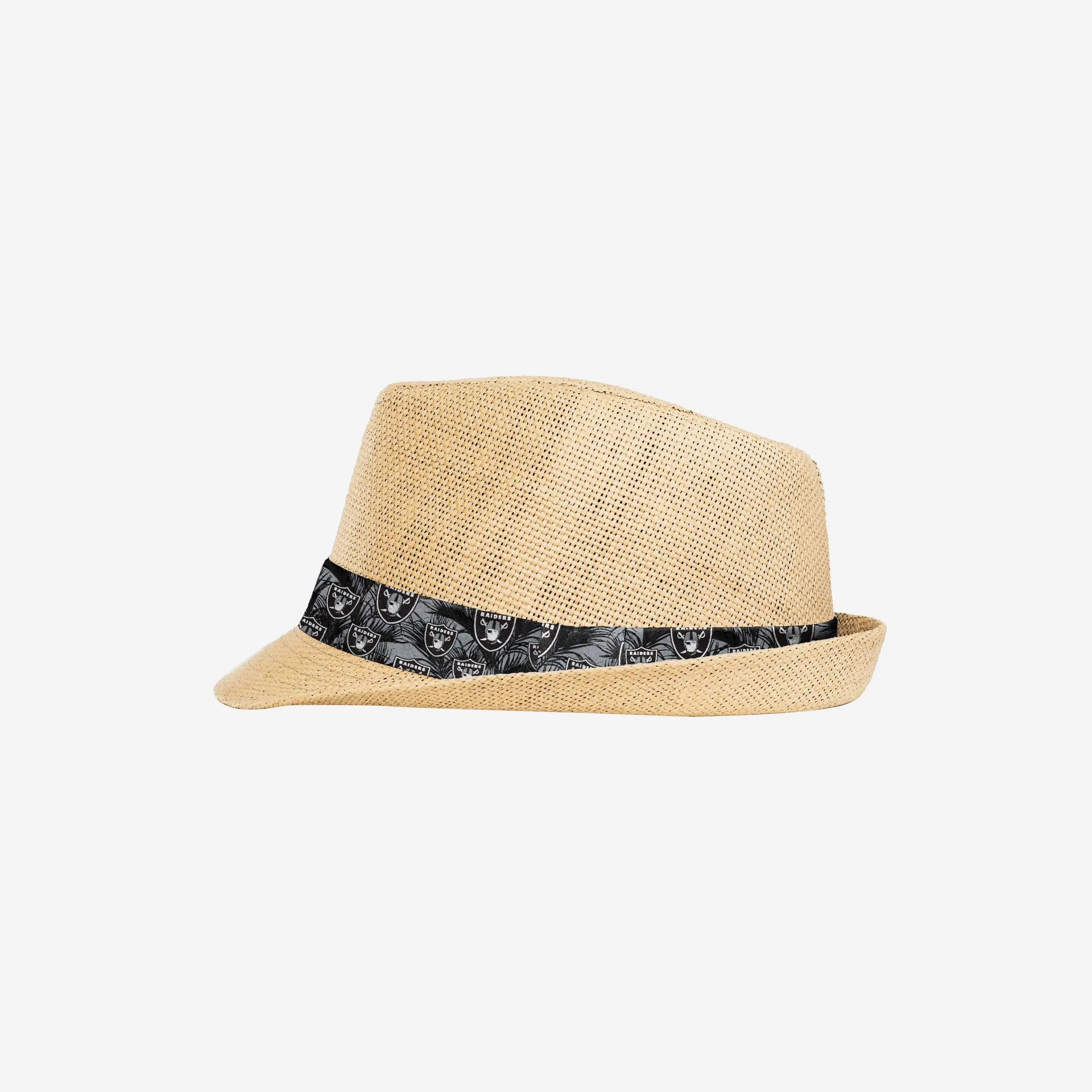 Las Vegas Raiders Trilby Straw Hat